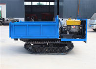 Prosta obsługa Niebieski kolor 2 tony Mini Rubber Track Transporter Truck Truck