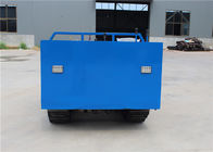 Prosta obsługa Niebieski kolor 2 tony Mini Rubber Track Transporter Truck Truck